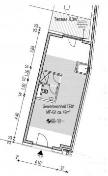 Grundriss Rare B�ro- oder Gewerbefl�che in A-Lage zwischen Gendarmenmarkt und Museumsinsel