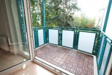 Sch�ner Balkon mit Gr�nblick VERKAUFT: Bayerisches Viertel: Lichtdurchflutete 3-Zimmer-Wohnung m. Balkon & Tiefgaragenstellplatz